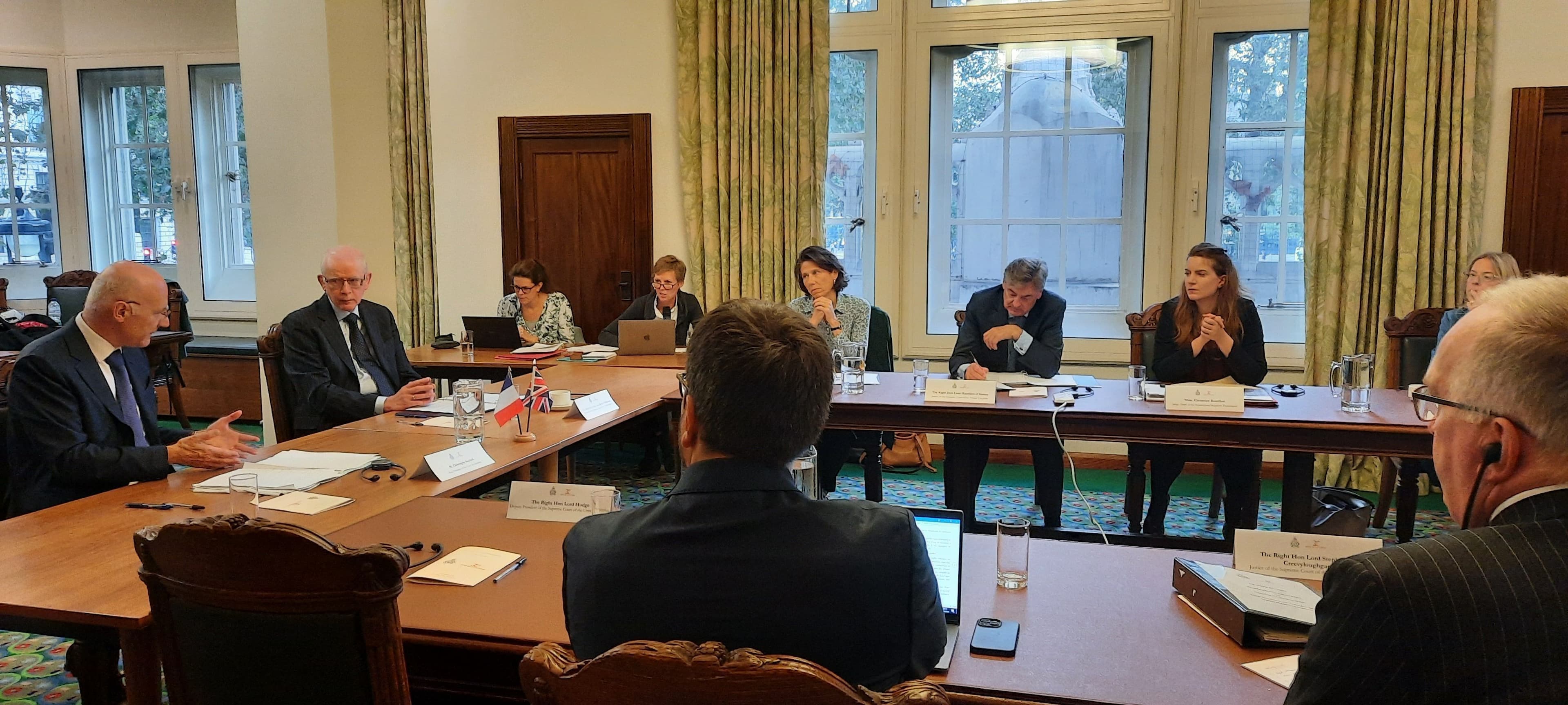 Roundtable discussions, Tuesday 3 October 2023, UK Supreme Court
